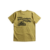 May club -【WESTRIDE】"GO THRILL" TEE - MUSTARD